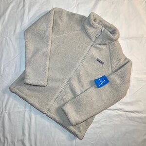 NWT Columbia women’s big timber peak sherpa full zip
